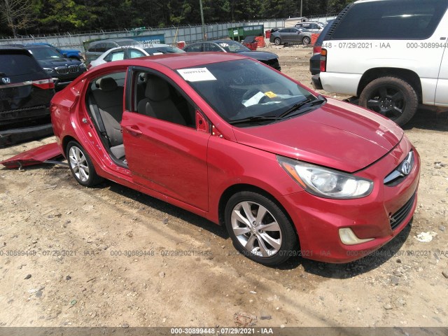 hyundai accent 2013 kmhcu4ae7du431285