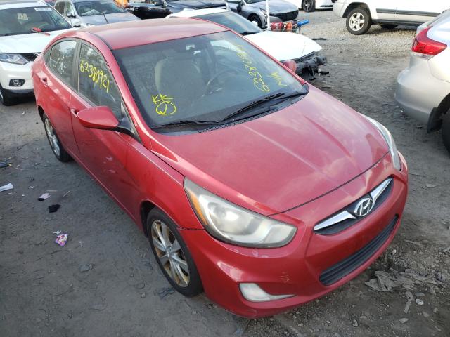 hyundai accent gls 2013 kmhcu4ae7du451827