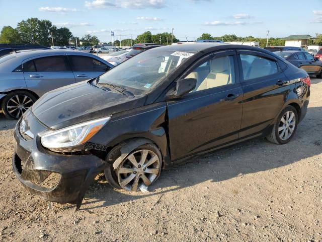 hyundai accent gls 2014 kmhcu4ae7eu761168