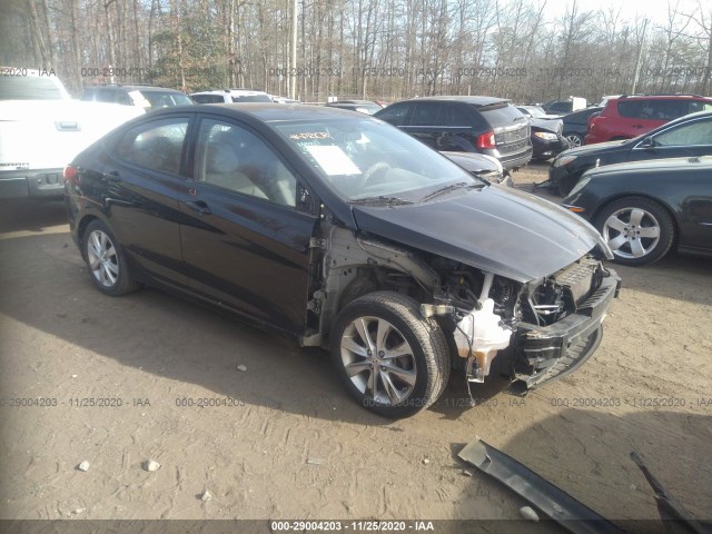 hyundai accent 2014 kmhcu4ae7eu774650