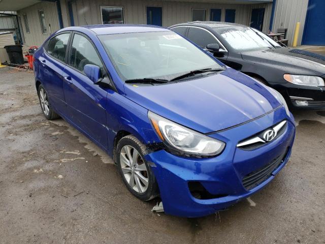 hyundai accent gls 2013 kmhcu4ae8du442151