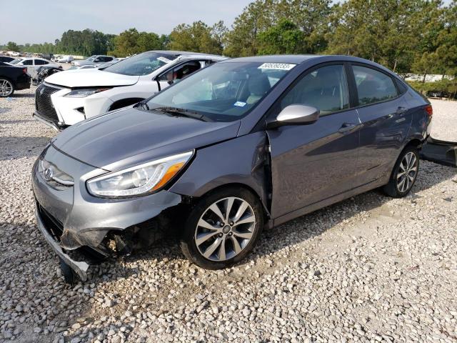 hyundai accent se 2016 kmhcu4ae8gu099748