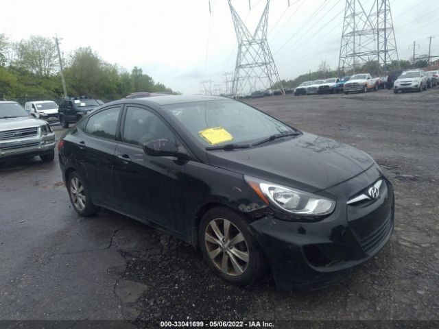 hyundai accent 2013 kmhcu4ae9du425455