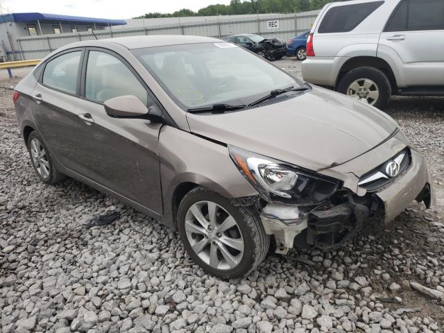 hyundai accent gls 2013 kmhcu4ae9du481539