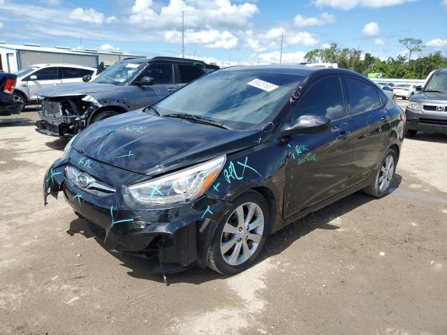 hyundai accent gls 2014 kmhcu4ae9eu765822