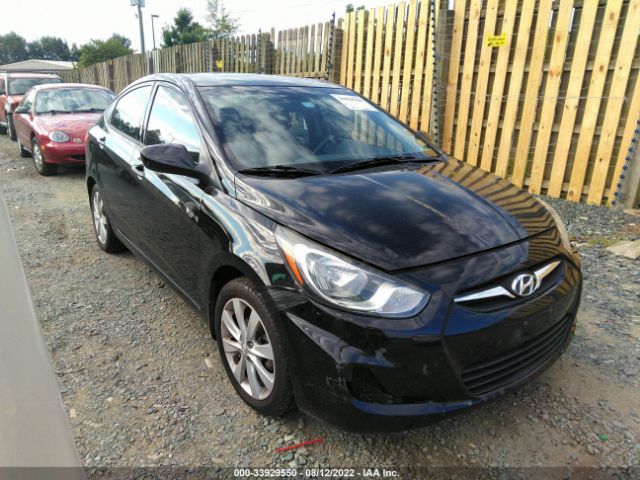 hyundai accent 2012 kmhcu4aexcu181765