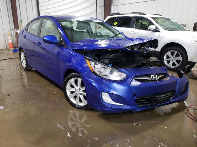 hyundai accent gls 2013 kmhcu4aexdu296108