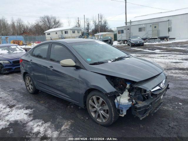 hyundai accent 2013 kmhcu4aexdu343301