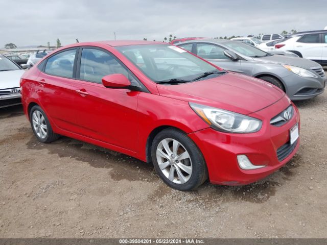 hyundai accent 2013 kmhcu4aexdu442913