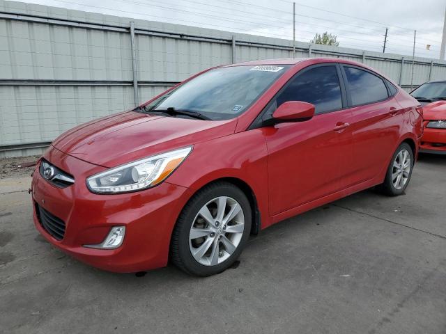 hyundai accent 2014 kmhcu4aexeu614634