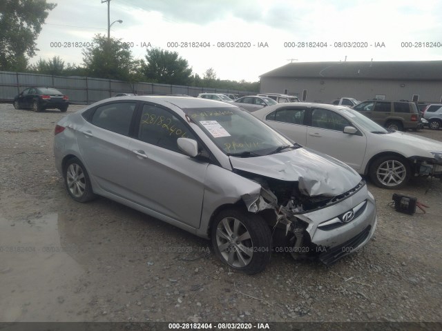 hyundai accent 2014 kmhcu4aexeu735129