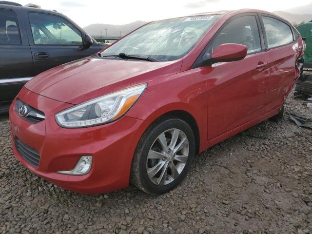 hyundai accent 2014 kmhcu4aexeu738158