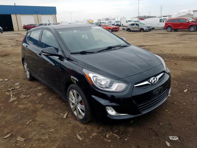 hyundai accent gls 2013 kmhcu5ae3du122239