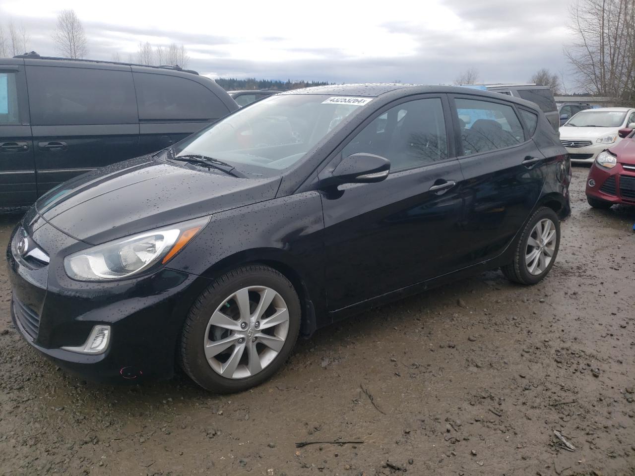 hyundai accent 2013 kmhcu5ae7du092243