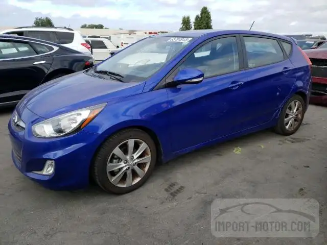 hyundai accent 2013 kmhcu5ae8du138081