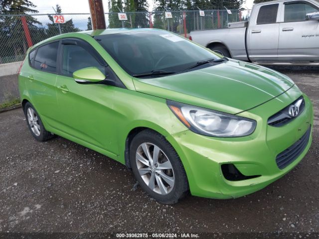 hyundai accent 2013 kmhcu5aexdu103381