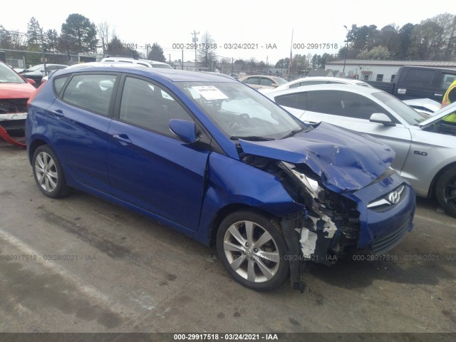 hyundai accent 2013 kmhcu5aexdu106393