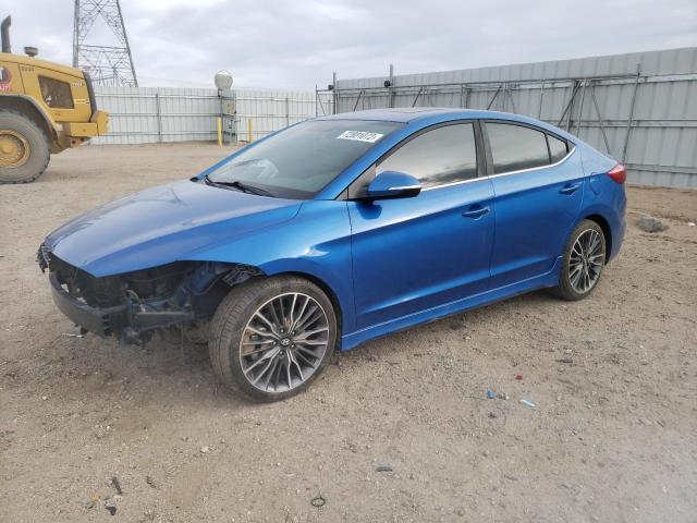 hyundai elantra sp 2018 kmhd04lb0ju533705