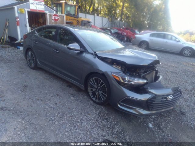 hyundai elantra 2018 kmhd04lb0ju681157