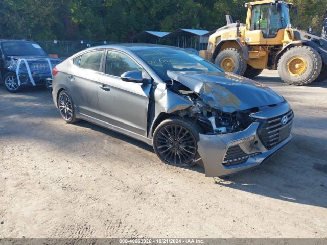 hyundai elantra 2017 kmhd04lb1hu291601