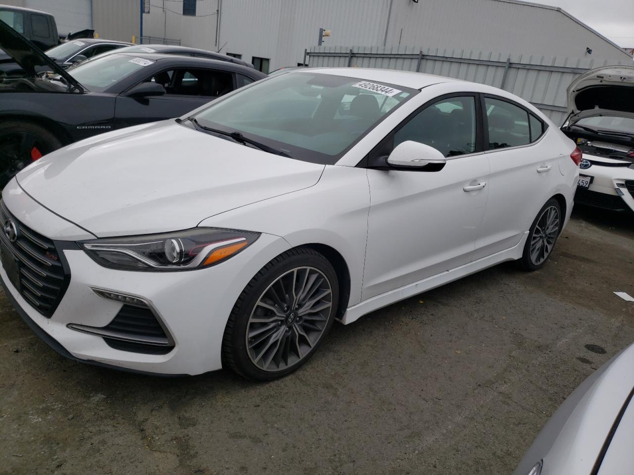 hyundai elantra 2017 kmhd04lb1hu360111