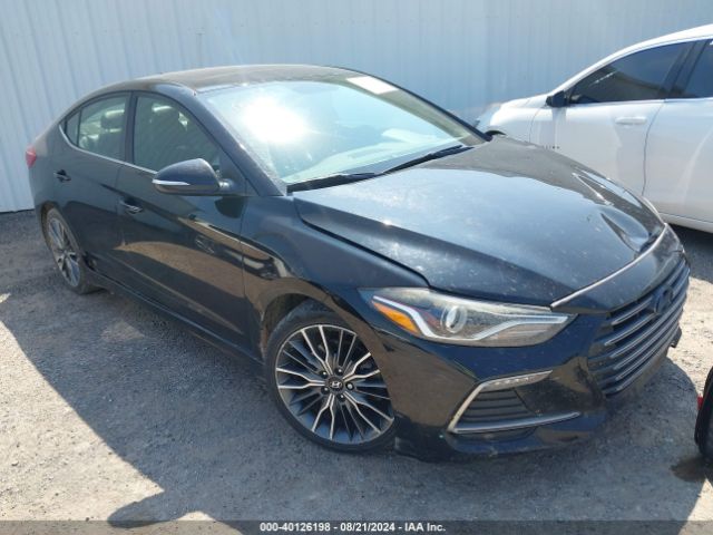 hyundai elantra 2018 kmhd04lb1ju450154