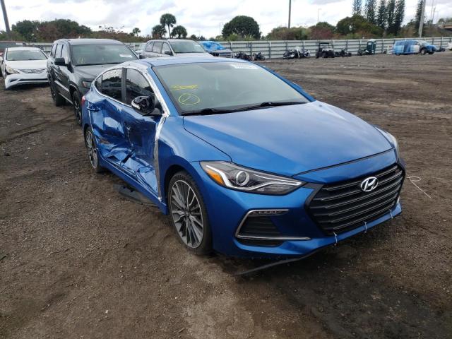 hyundai elantra sp 2018 kmhd04lb1ju497457