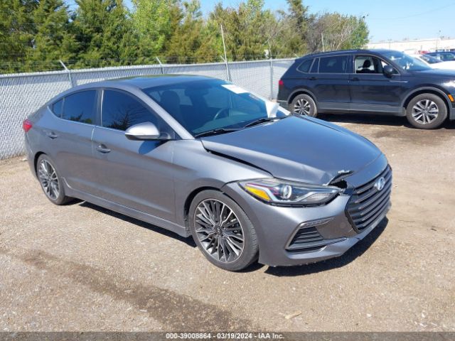 hyundai elantra 2018 kmhd04lb1ju602191