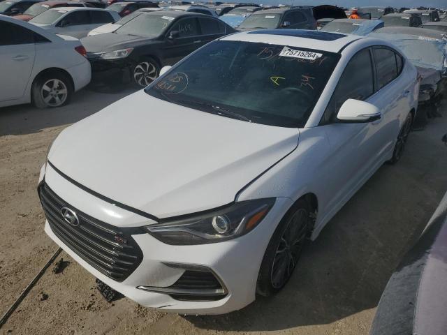 hyundai elantra sp 2018 kmhd04lb2ju447697