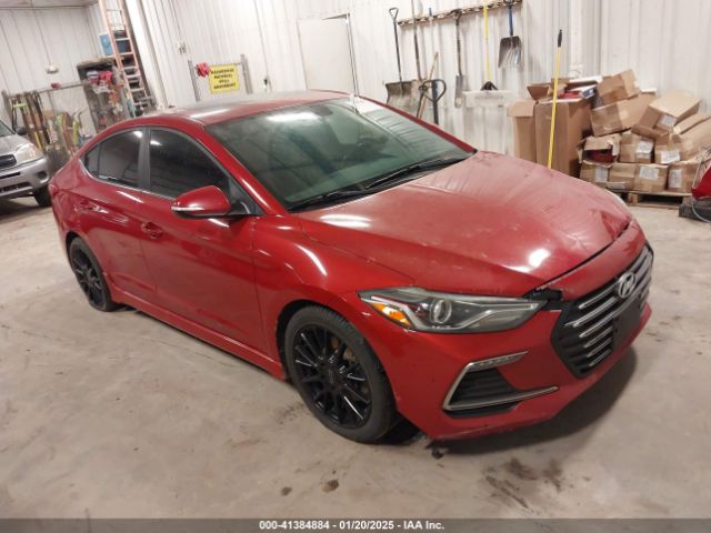 hyundai elantra 2018 kmhd04lb2ju474690