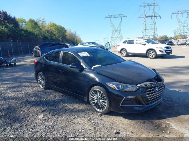 hyundai elantra 2018 kmhd04lb2ju477959