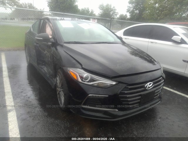 hyundai elantra 2018 kmhd04lb3ju450057