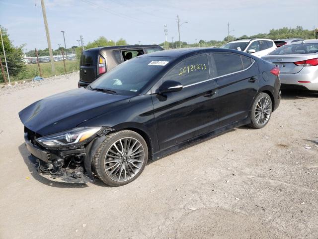 hyundai elantra sp 2018 kmhd04lb3ju530376