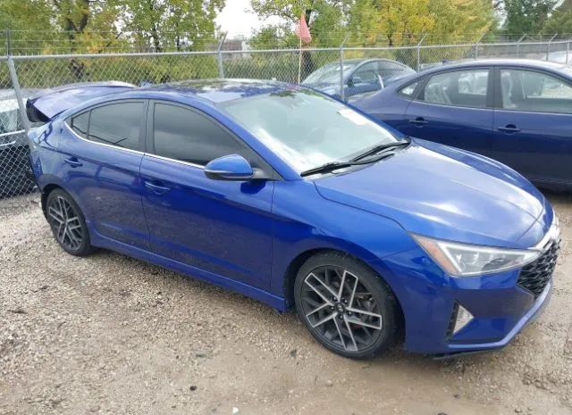 hyundai elantra 2020 kmhd04lb3lu073989