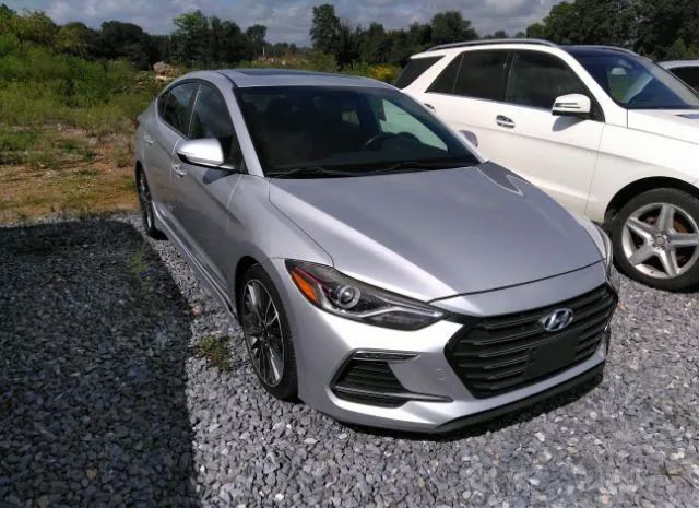 hyundai elantra 2018 kmhd04lb4ju542052