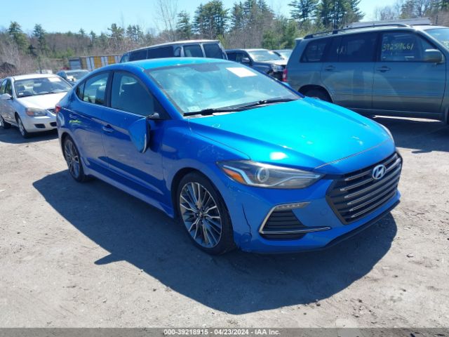 hyundai elantra 2017 kmhd04lb5hu364226