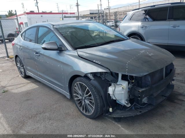 hyundai elantra 2018 kmhd04lb5ju588831