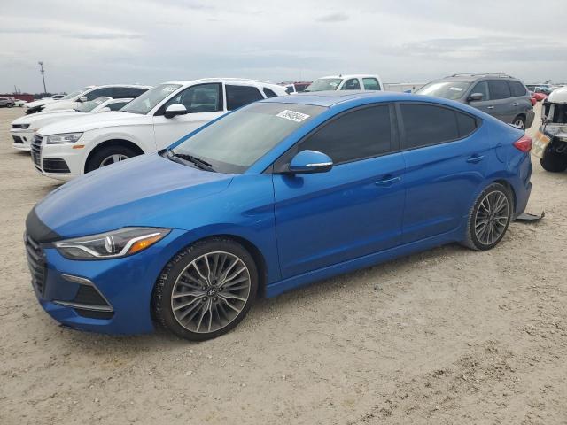 hyundai elantra sp 2018 kmhd04lb5ju657775