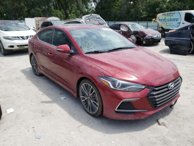 hyundai elantra sp 2018 kmhd04lb5ju678576