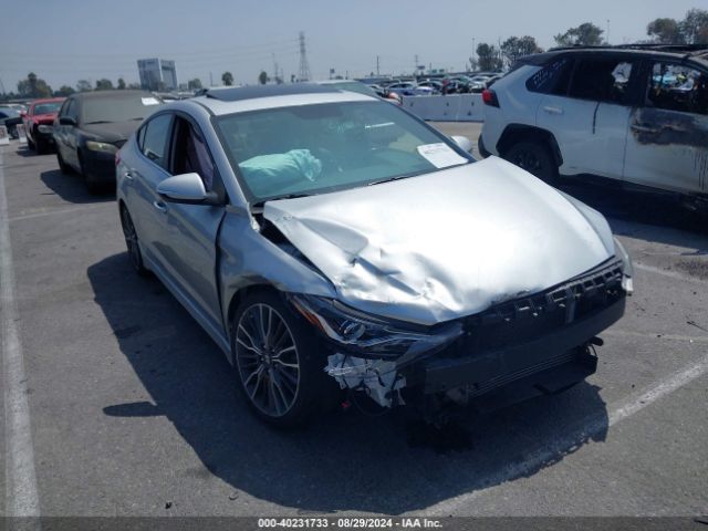 hyundai elantra 2018 kmhd04lb5ju703606