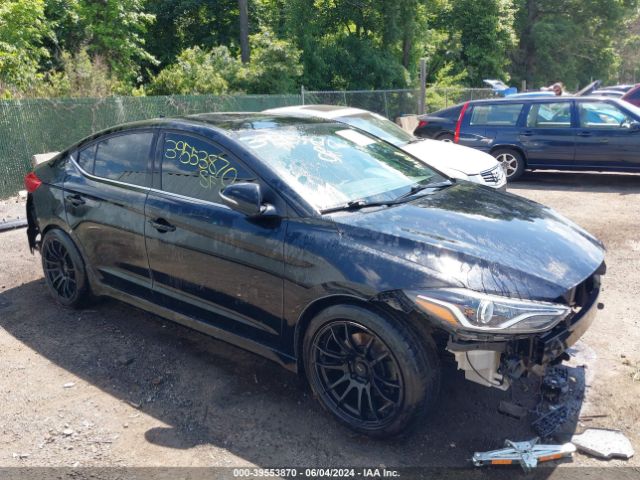 hyundai elantra 2018 kmhd04lb5ju721586