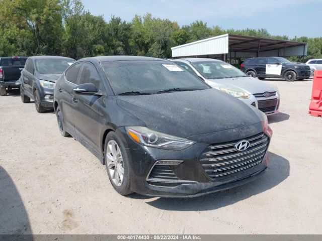 hyundai elantra 2017 kmhd04lb6hu336578