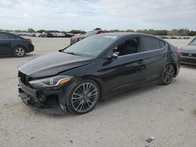 hyundai elantra sp 2018 kmhd04lb6ju724903