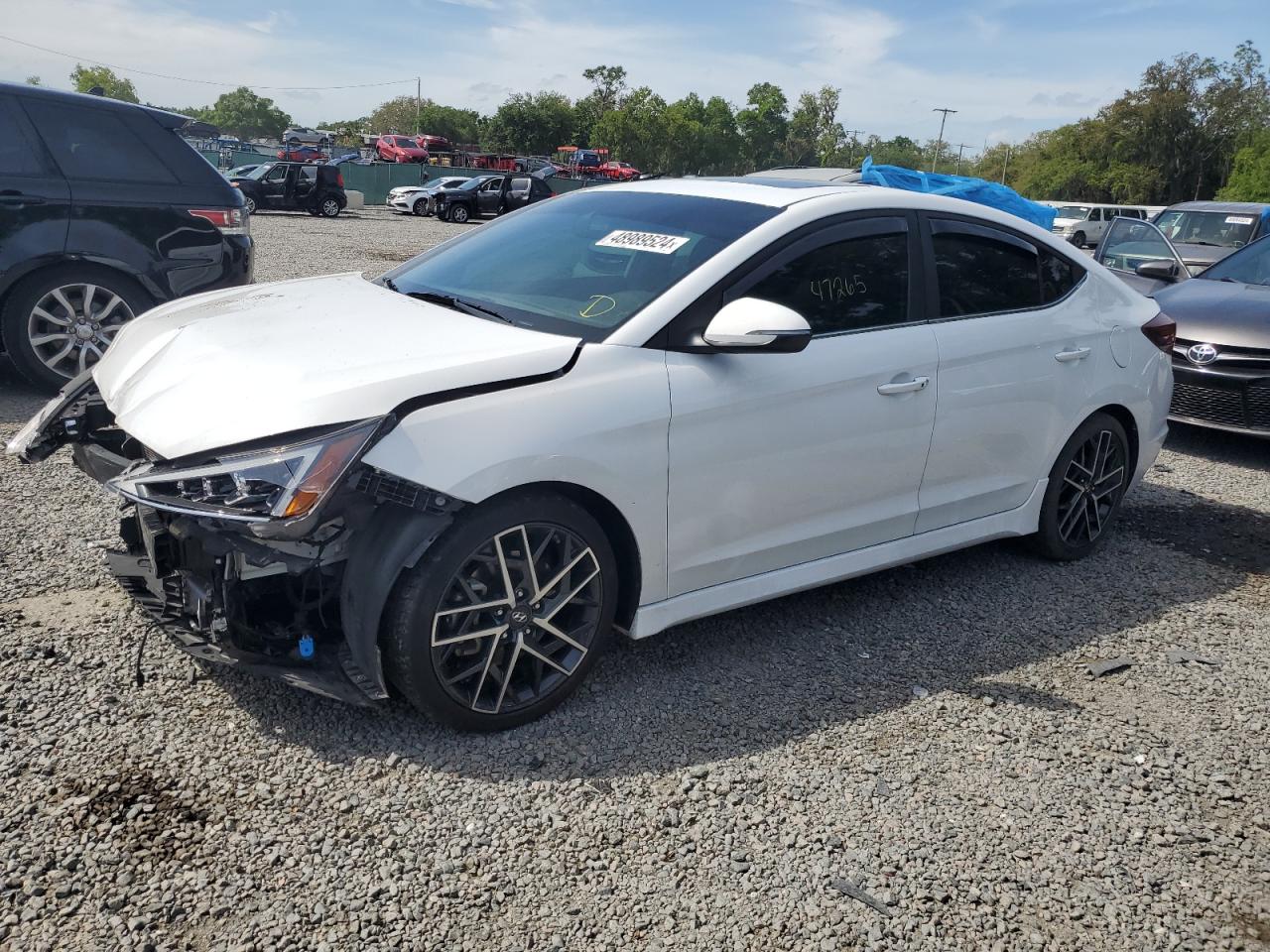 hyundai elantra 2020 kmhd04lb6lu059682