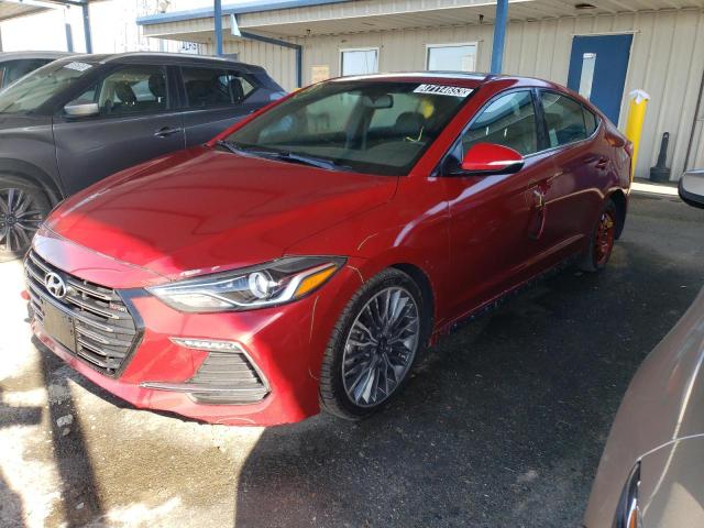 hyundai elantra sp 2018 kmhd04lb7ju476208