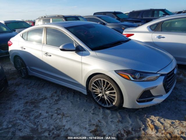 hyundai elantra 2018 kmhd04lb7ju703428