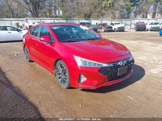 hyundai elantra 2019 kmhd04lb7ku891627