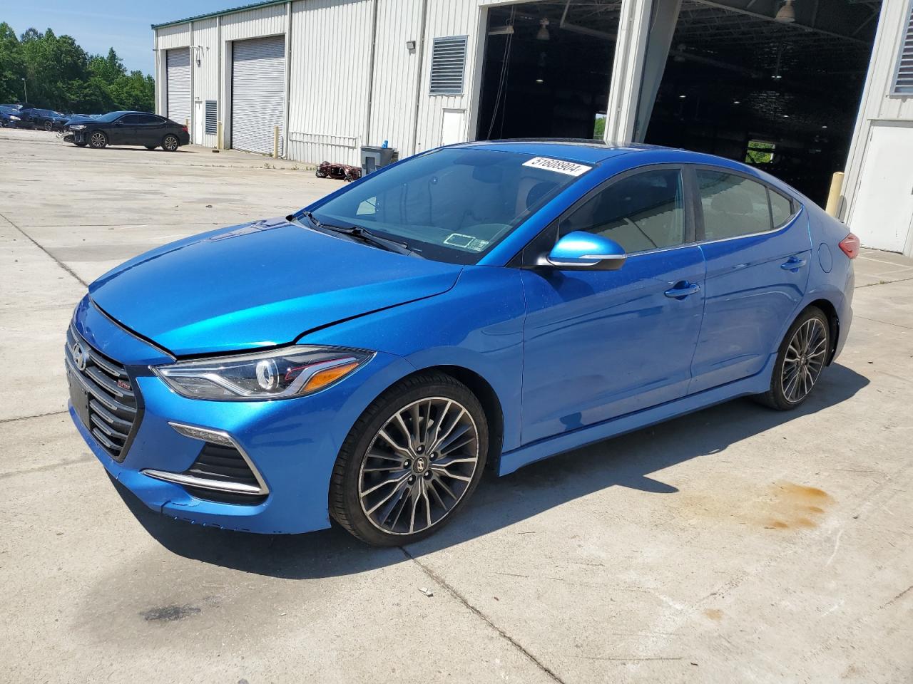 hyundai elantra 2017 kmhd04lb8hu335044