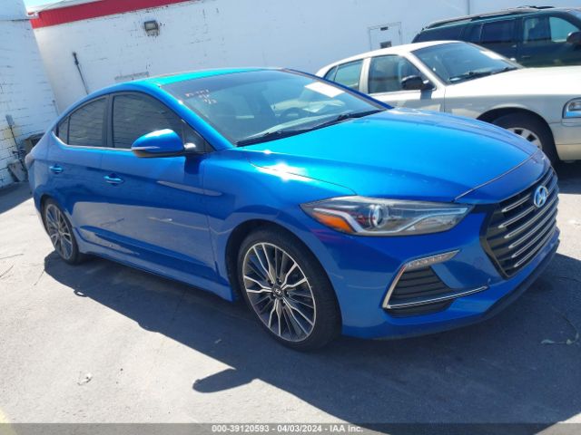 hyundai elantra 2017 kmhd04lb8hu352605