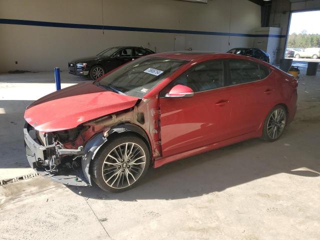 hyundai elantra sp 2018 kmhd04lb8ju483409